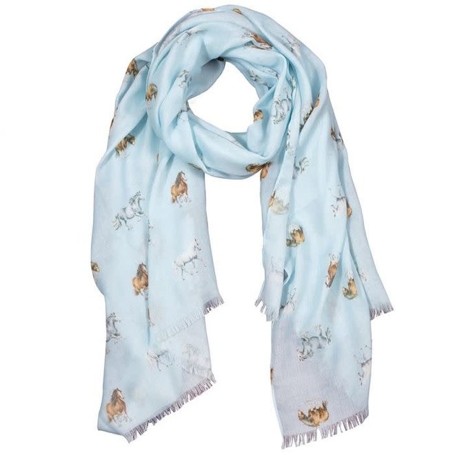 'Feathers & Forelocks' Horse Scarf