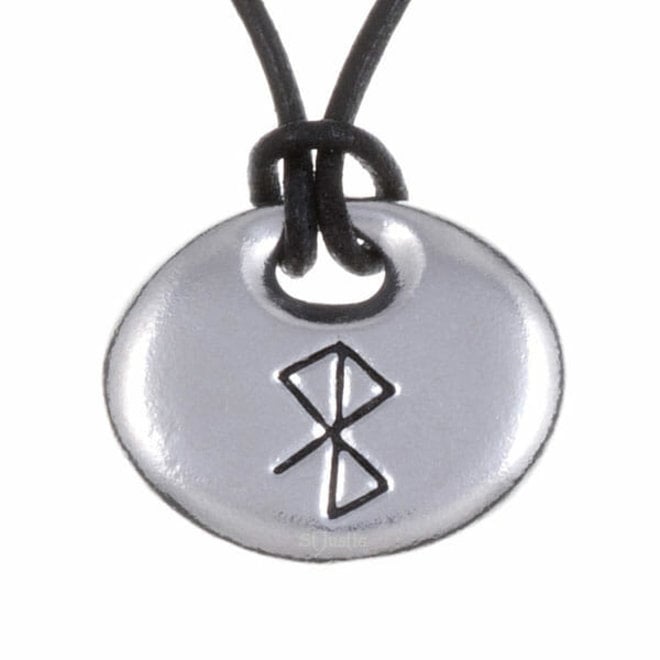 Peace & Happiness Bind Rune Pendant Necklace