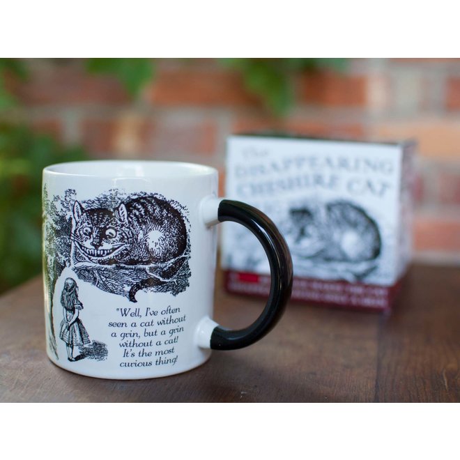 The Disappearing Cheshire Cat Heat Transforming Mug
