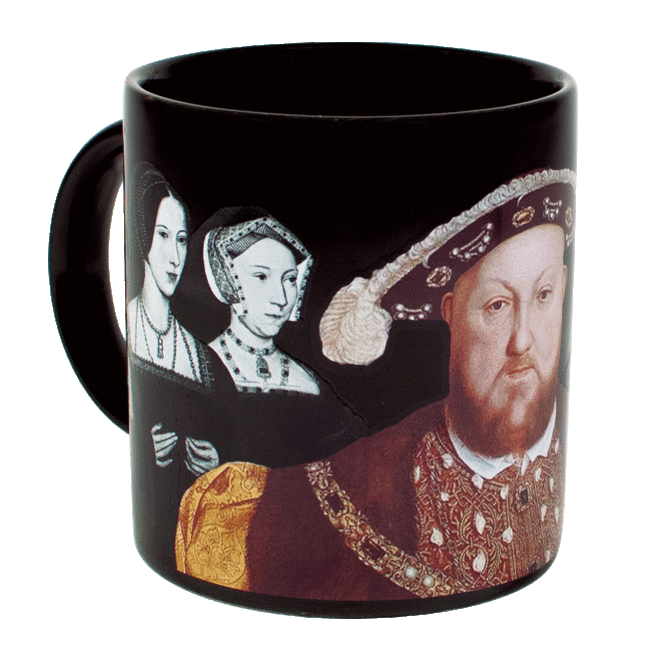 Henry VIII & His Disappearing Wives Heat Transforming Mug