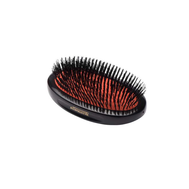 Mason Pearson Pocket Mixture Hair Brush (BN4), Dark Ruby