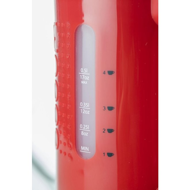Bistro Electric Water 0.5 L Kettle (Red)