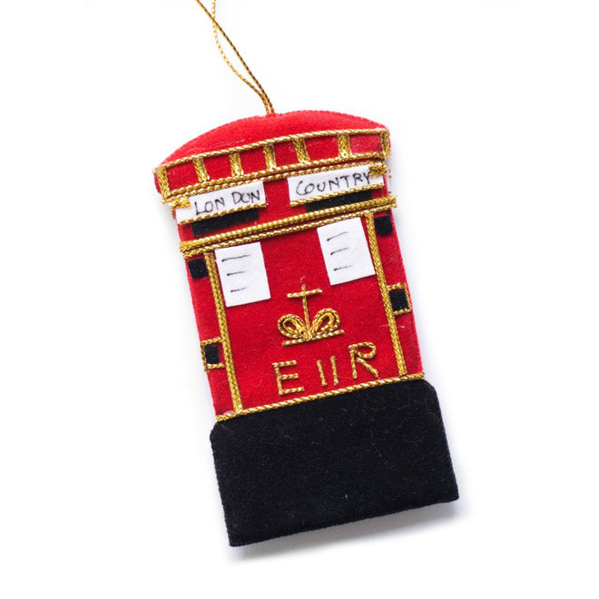 St. Nicolas Post Box Ornament