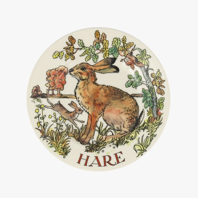 In The Woods Hare Salad Plate