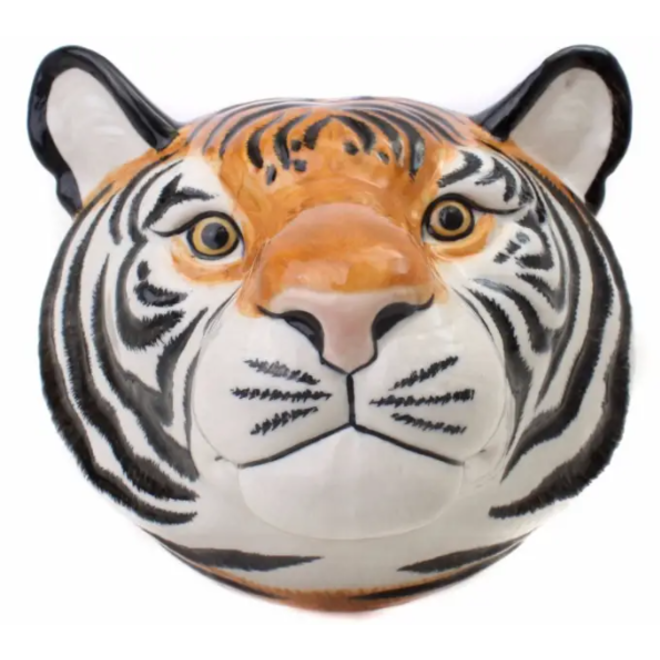Tiger Wall Vase