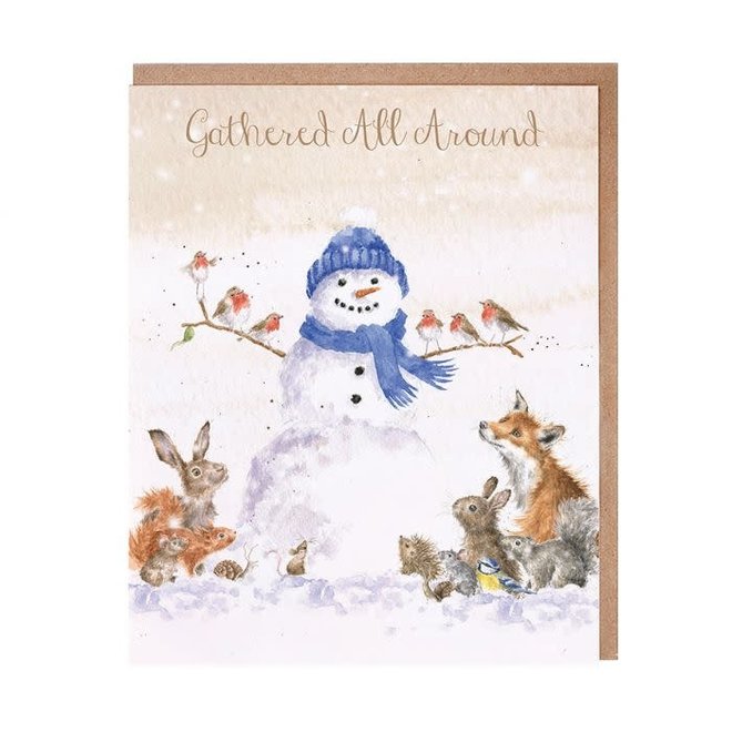 'Gathered All Around' Woodland Animals Christmas Card Pack
