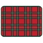 Royal Plaid Paper Placemats Set