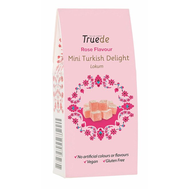 Truede Mini Turkish Delight Rose 150g
