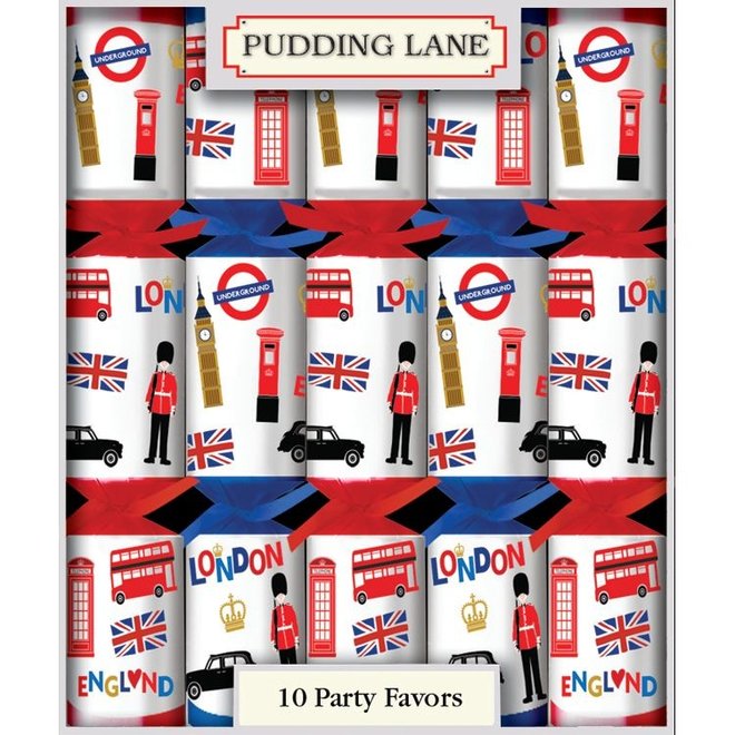London Tourist Party Crackers (Box of 10)