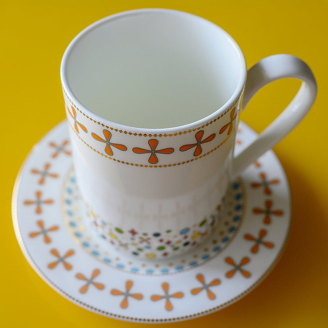 Natalie Annette The Jubilee Collection Mug & Saucer