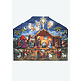 Nativity Wooden Advent Calendar