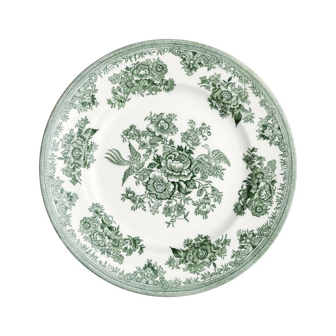 Dark Green Asiatic Pheasants Small Plate
