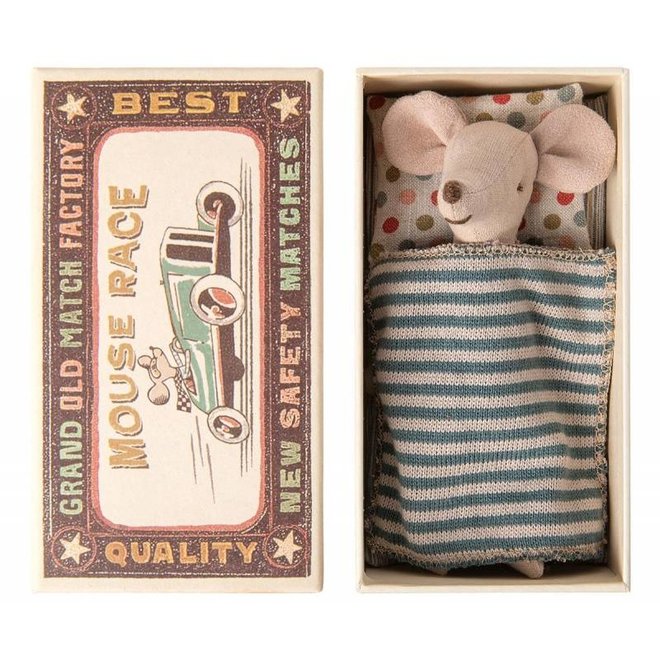 Big Brother Mouse in Box (Blue Checkered Shirt)