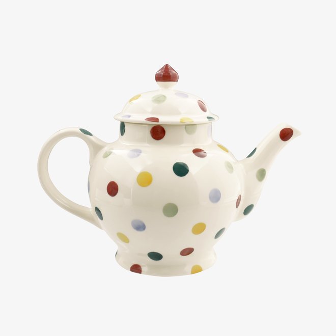 Polka Dot 4 Mug Teapot