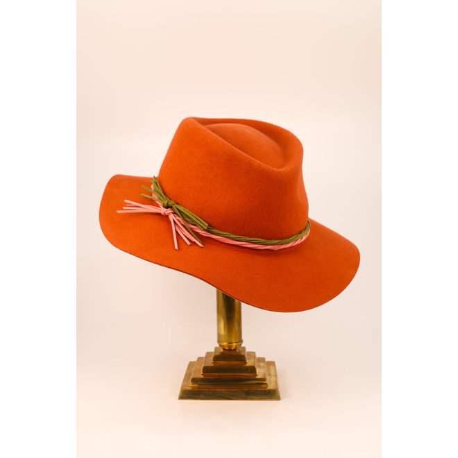 Deborah Hat (Terracotta)