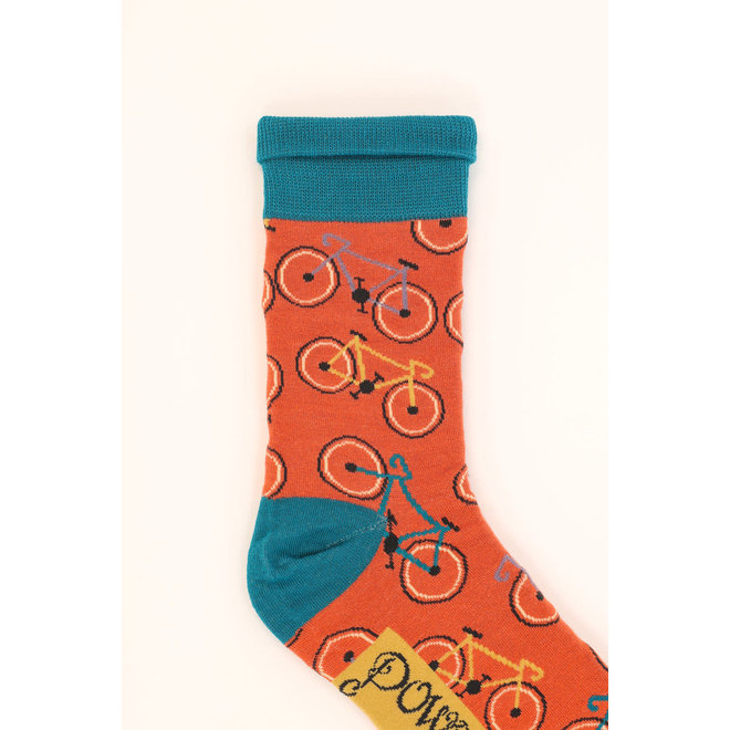 Ride On Tangerine Men's Socks