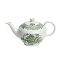 Dark Green Asiatic Pheasants Small Teapot
