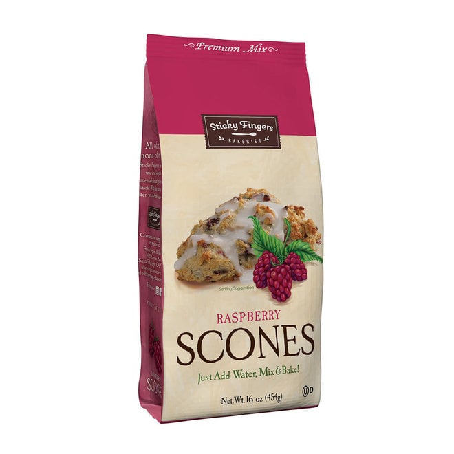 Sticky Fingers Red Raspberry Scone Mix