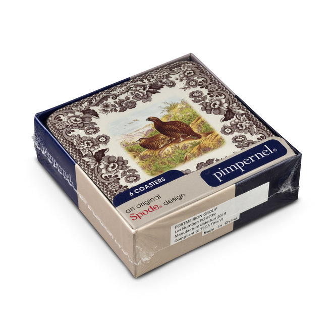 Pimpernel Woodland Coasters