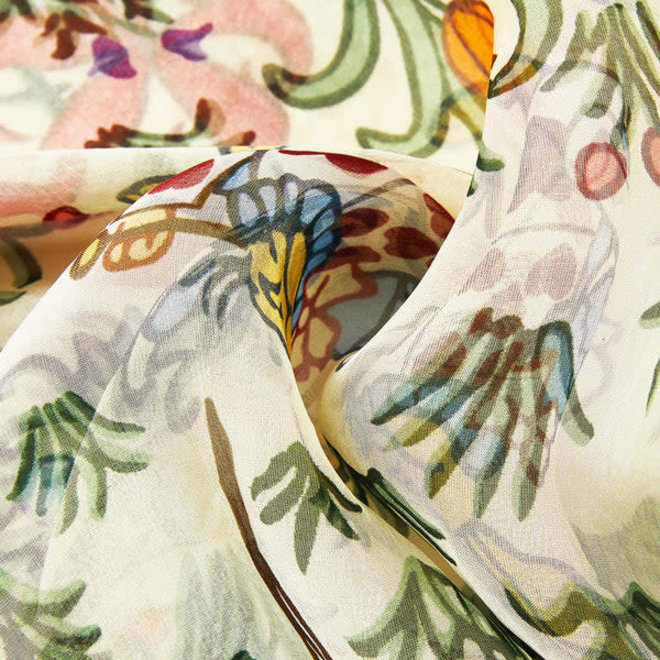 Voysey Alice in Wonderland Silk Scarf