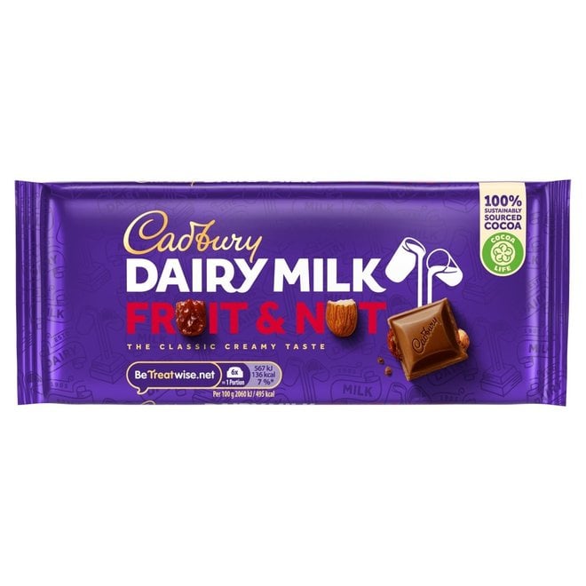 Cadbury Dairy Milk Chocolate Bar (110g)