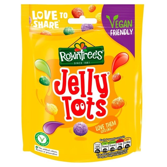 Rowntree's Jelly Tots Sharing Bag