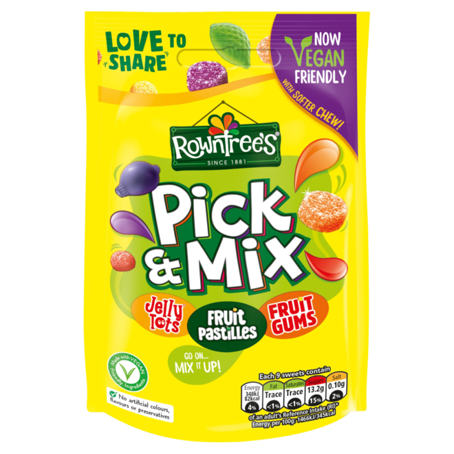 Rowntree's Pick & Mix Sharing Bag