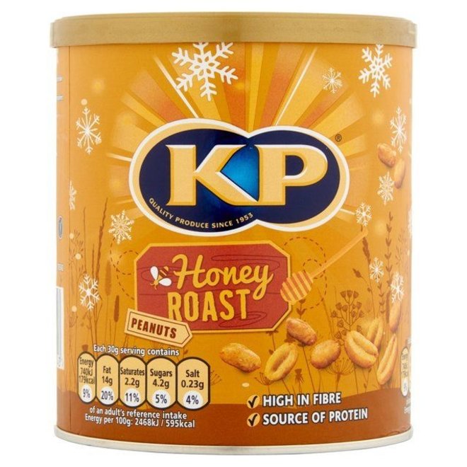 KP Honey Roasted Peanuts Tin
