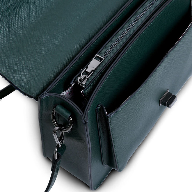 The Tartan Large Satchel (Black Watch)