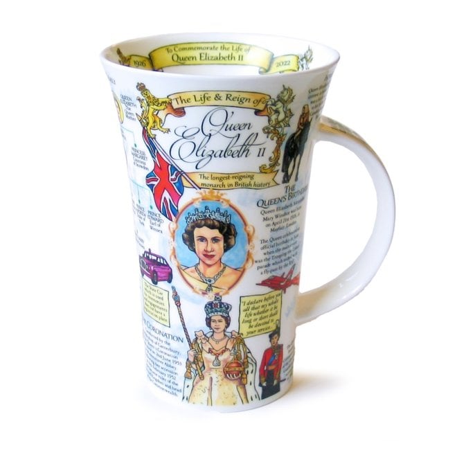 Glencoe The Life & Reign Queen Elizabeth II Mug