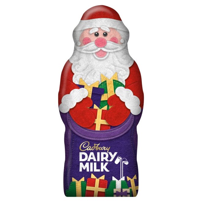 Cadbury Dairy Milk Chocolate Hollow Santa 100g
