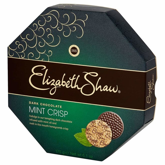 Elizabeth Shaw Dark Chocolate Mint Honeycomb Crisp