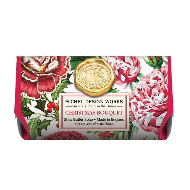 Michel Christmas Bouquet Large Bath Bar Soap