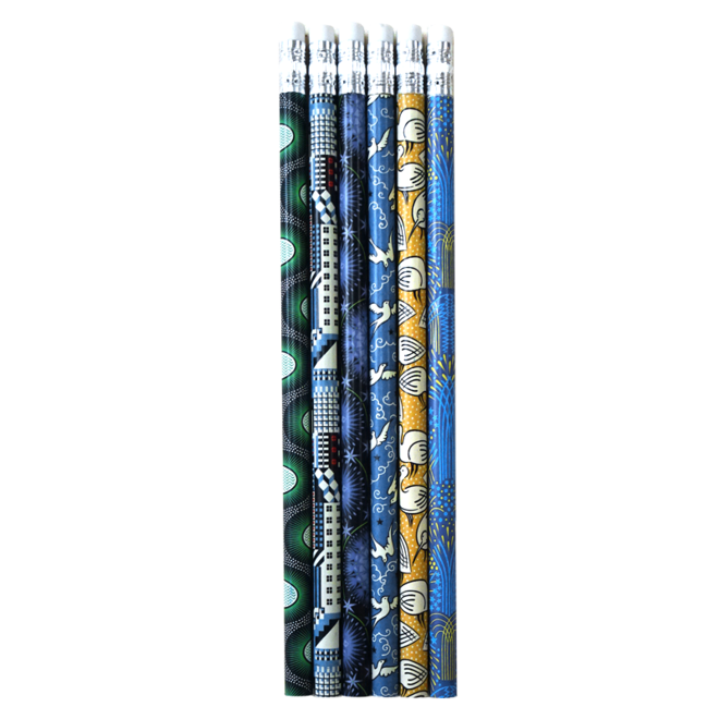 Cressida Bell Harlequin HB Pencil Set