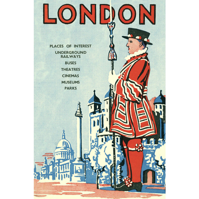 Vintage London Postcard Set
