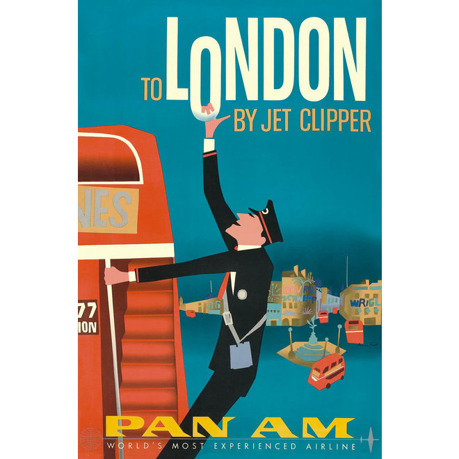 Vintage London Postcard Set