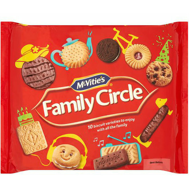 McVities Family Circle Biscuit Assortment