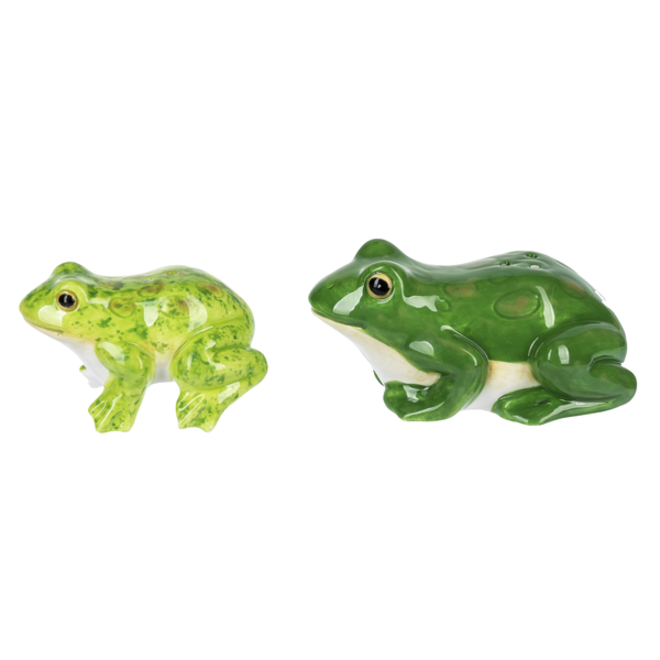 Stacking Frogs Salt & Pepper Shakers