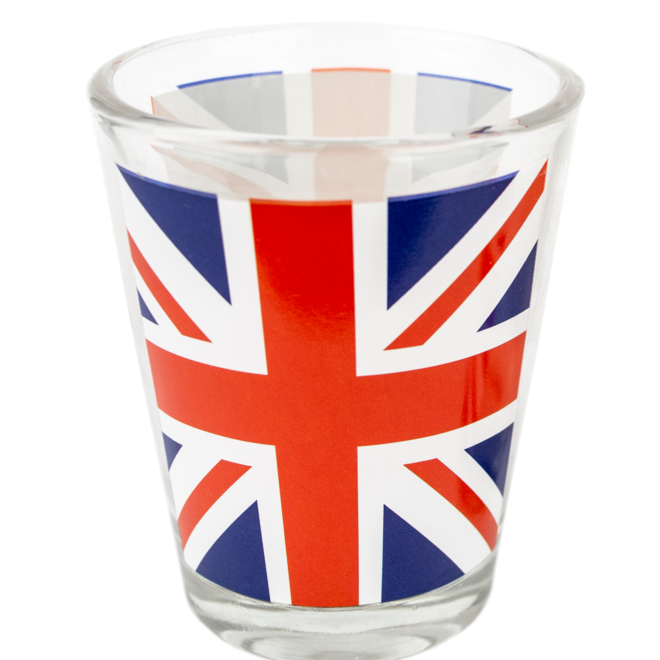 Union Jack Shot Glass