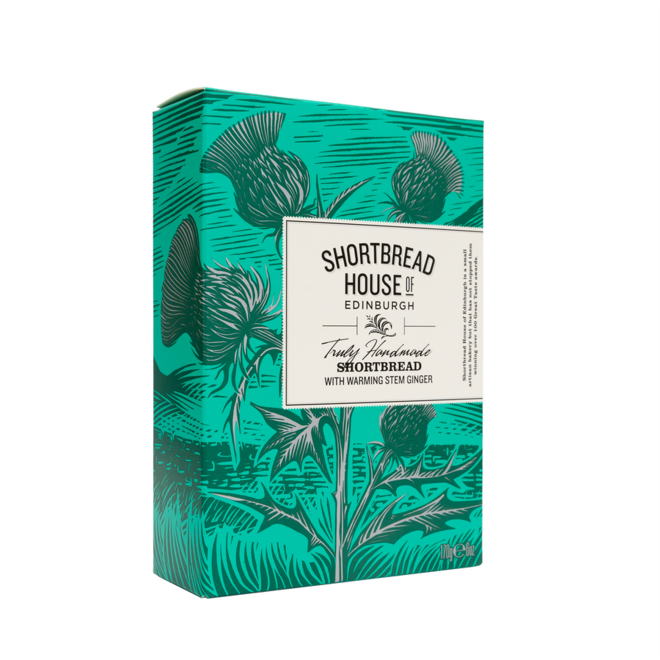Shortbread House of Edinburgh Shortbread Fingers with Warming Stem Ginger