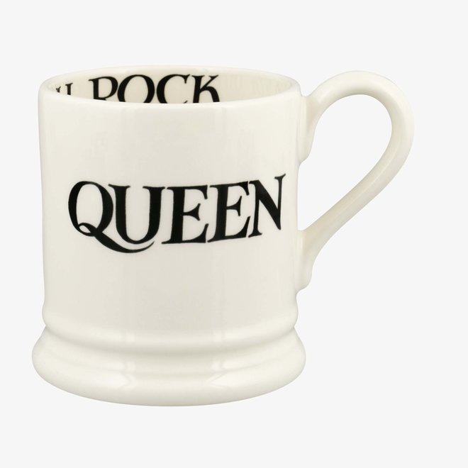 Black Toast Queen 1/2 Pint Mug