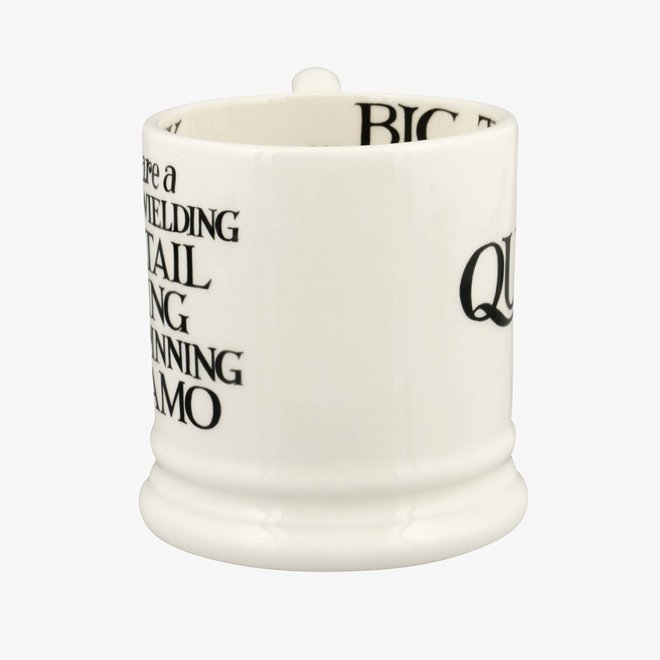 Black Toast Queen 1/2 Pint Mug