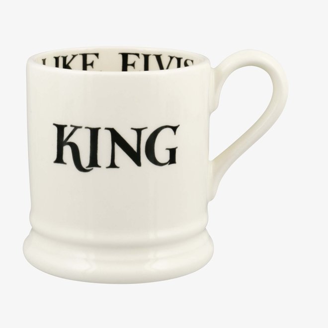 Black Toast King 1/2 Pint Mug