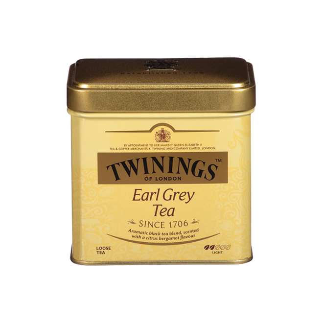 Twinings Earl Grey Loose Tea Tin 100g