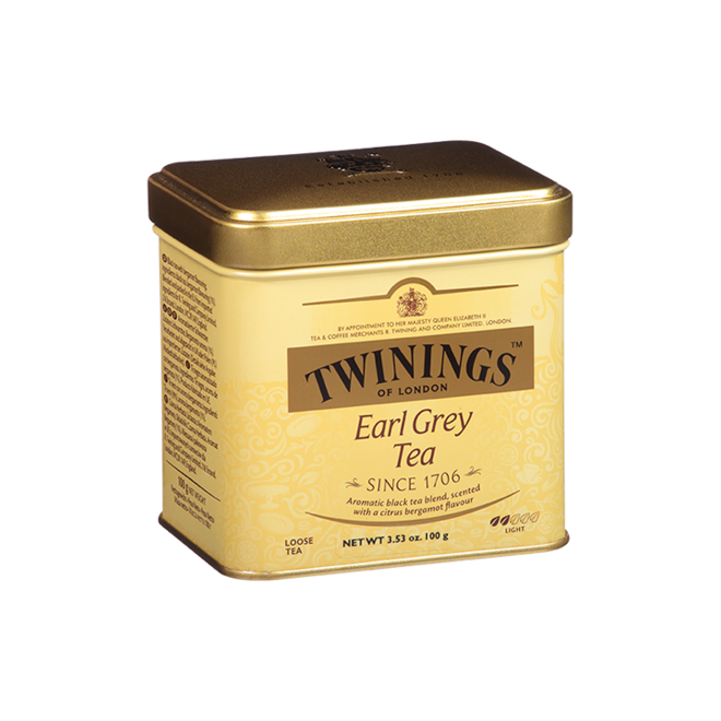 Twinings Earl Grey Loose Tea Tin 100g