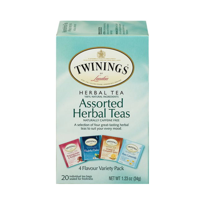 Twinings Assorted Herbal Teas 20s