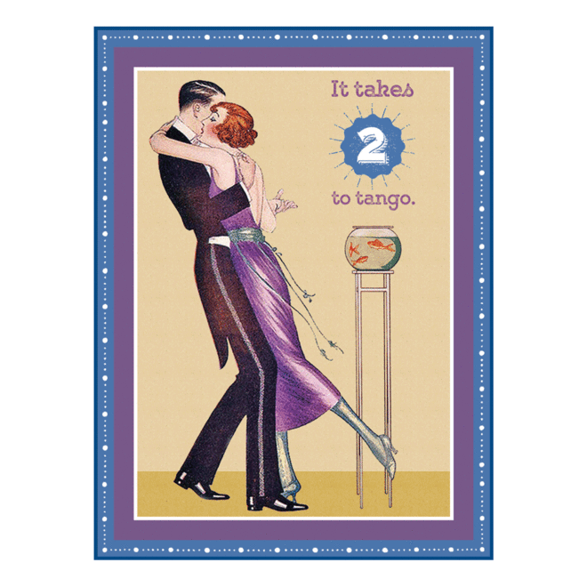 Tango Anniversary Card
