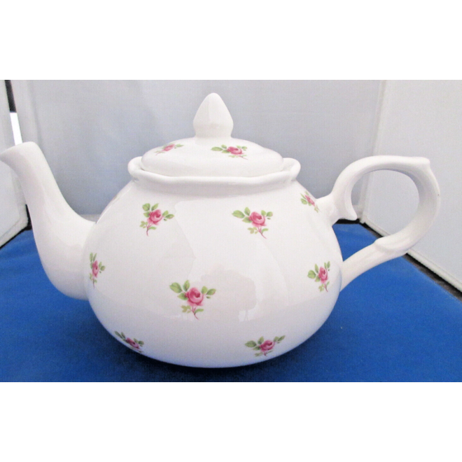 Adderley Ceramics Dot Rose Teapot