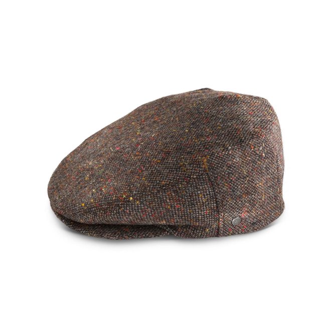 Fia Brown Salt & Pepper Classic Cap (Large)