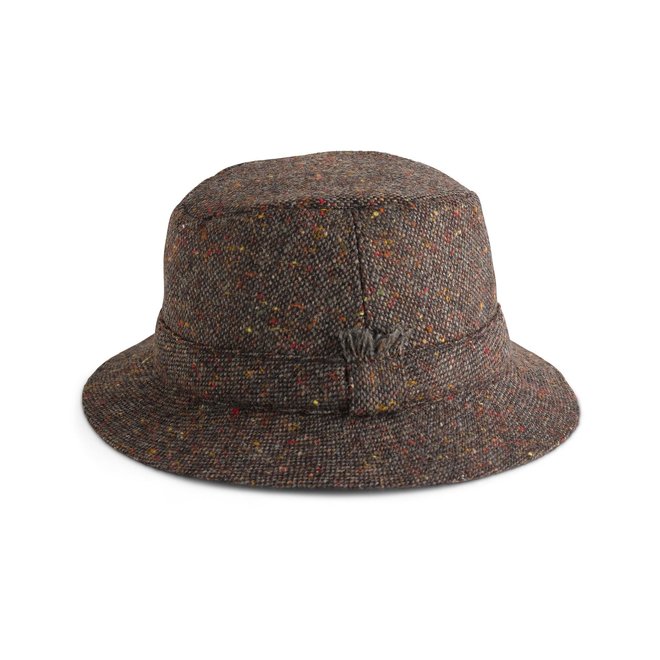 Fia Brown Irish Tweed Walking Hat (X Large)